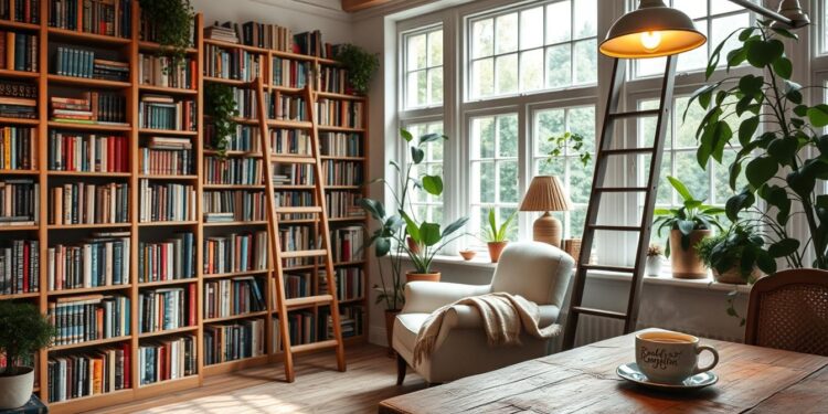 Jak stworzyć domową bibliotekę marzeń - Kultura domowa biblioteka