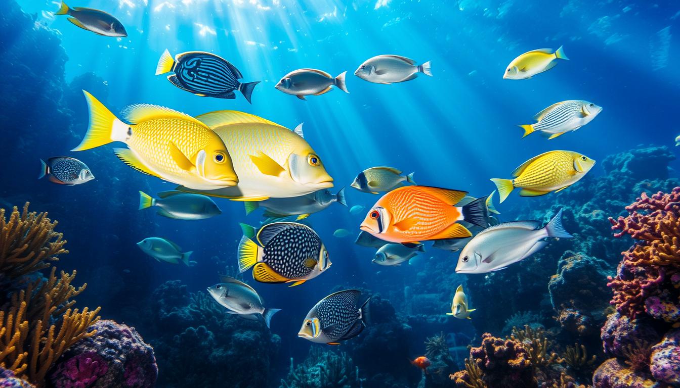 sen zwierząt morskich